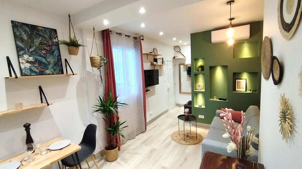 Appartement Studio De Charme Climatise Gare Riquier à Nice Extérieur photo